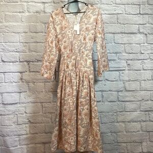 NWT Vince Dahlia midi dress